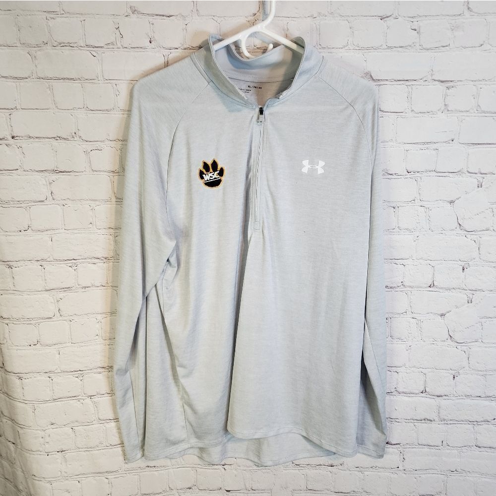 Men's Under Armour "WSC" longsleeve zip-up shirt, size XL